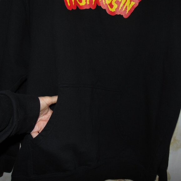 Rare Hulk Drogan Hash Rosin Black Red Hoodie Hogan Men's Funny Sweatshirt 3XL - Picture 3 of 9
